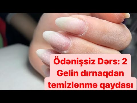 Ödənişsiz Dərs:Geli dirnaqdan neqeder yonmaliyiq?ve forma vermek! Online kursdan!Aciqlamani oxuyun❣️