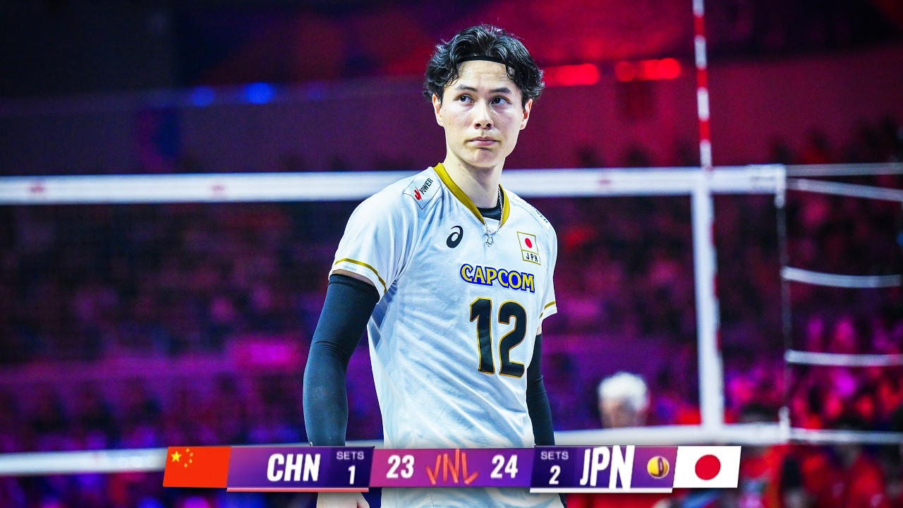 Ran Takahashi Destroyed China in Volleyball Nations League 2026 !!!