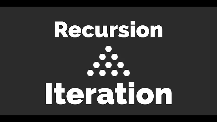 Simple Recursion to Iteration