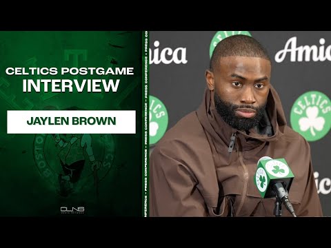 Jaylen Brown on Josh Minott: "I think he could be a Really Good Player in this League" | Interview