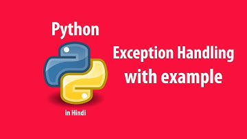 Exception handling in python in hindi