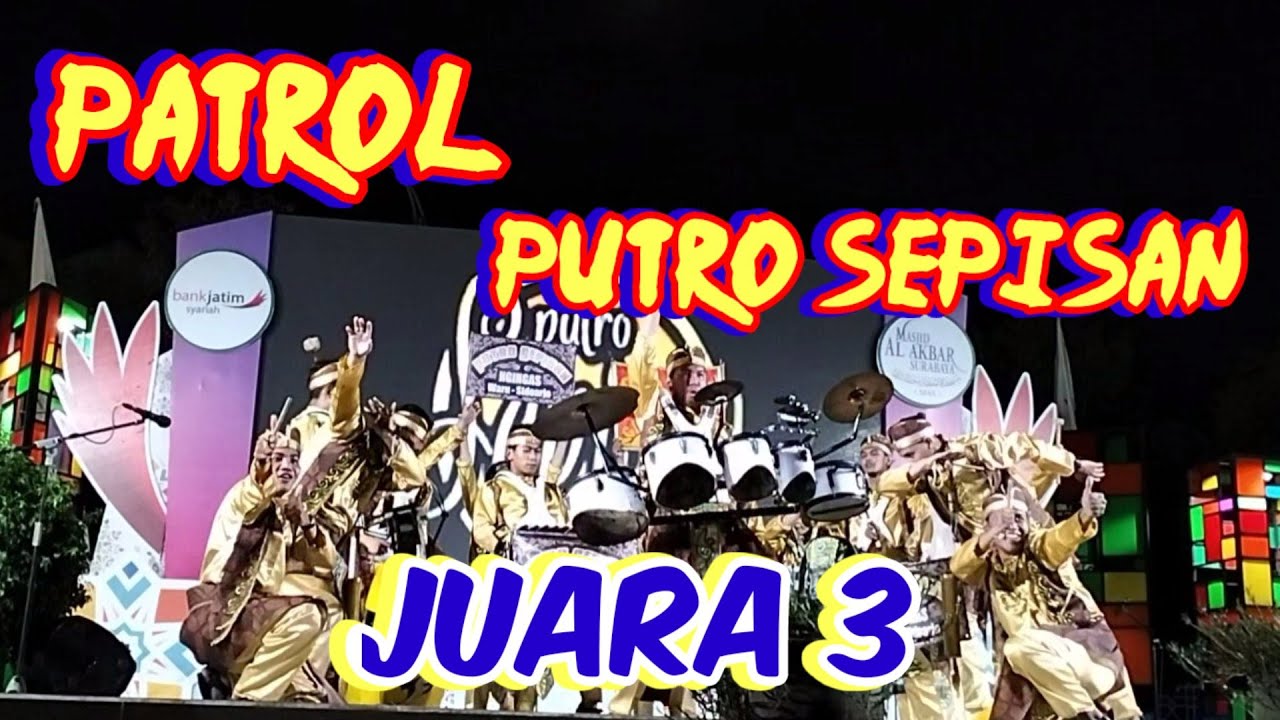 PATROL PUTRO SEPISAN LOMBA DI MASJID AL AKBAR SURABAYA 2024