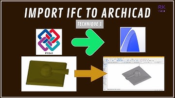 #Archicad #Tutorial - #Shortcut #technique #one to #import #IFC file into #archicad in minute