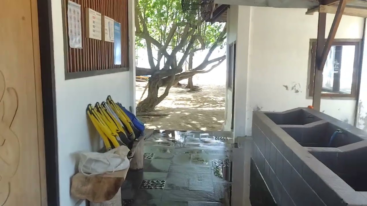 [Metita Beach & Dive Resortの旅]ダイビングショップ