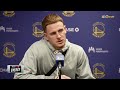 Donte DiVincenzo Postgame Interview | Golden State Warriors lose to Atlanta Hawks 127-119