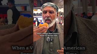 Tribal People Try American Donuts