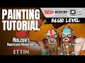 Ettin  dd  les merveilleuses miniatures de nolzur  wizkids  tutoriel de peinture niveau base