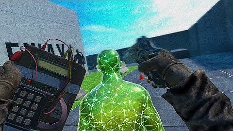 Trying to kill the Null Body AGENT In Bonelab!