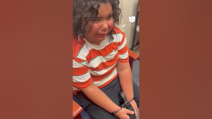 Niño de 6 años con hiperactividad es esposado por la policía