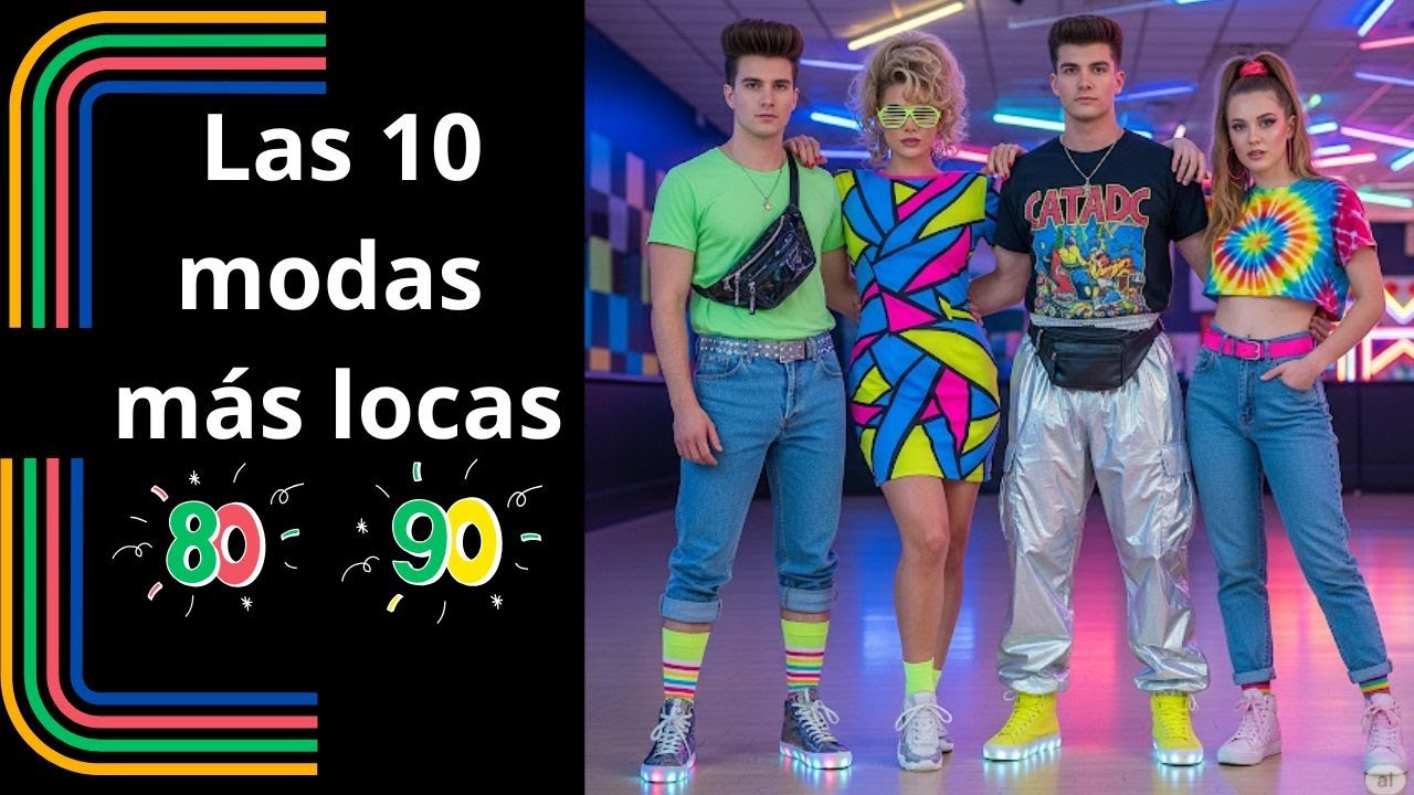 Las 10 modas más locas de los 80 y 90