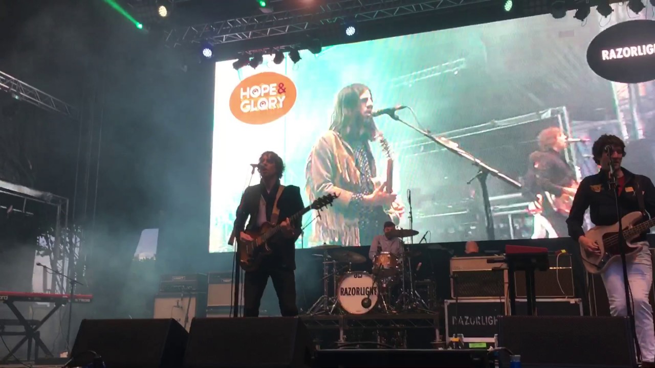 Razorlight - In The Morning (Live at Hope & Glory Festival 2017) - YouTube
