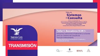 Sistemas de Consulta | Taller 1. Buscadores SCJN