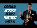 Saxophone Flutter Tongue, Bending, and Timbre Trills