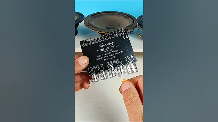 2.1 Bluetooth amplifier for DIY