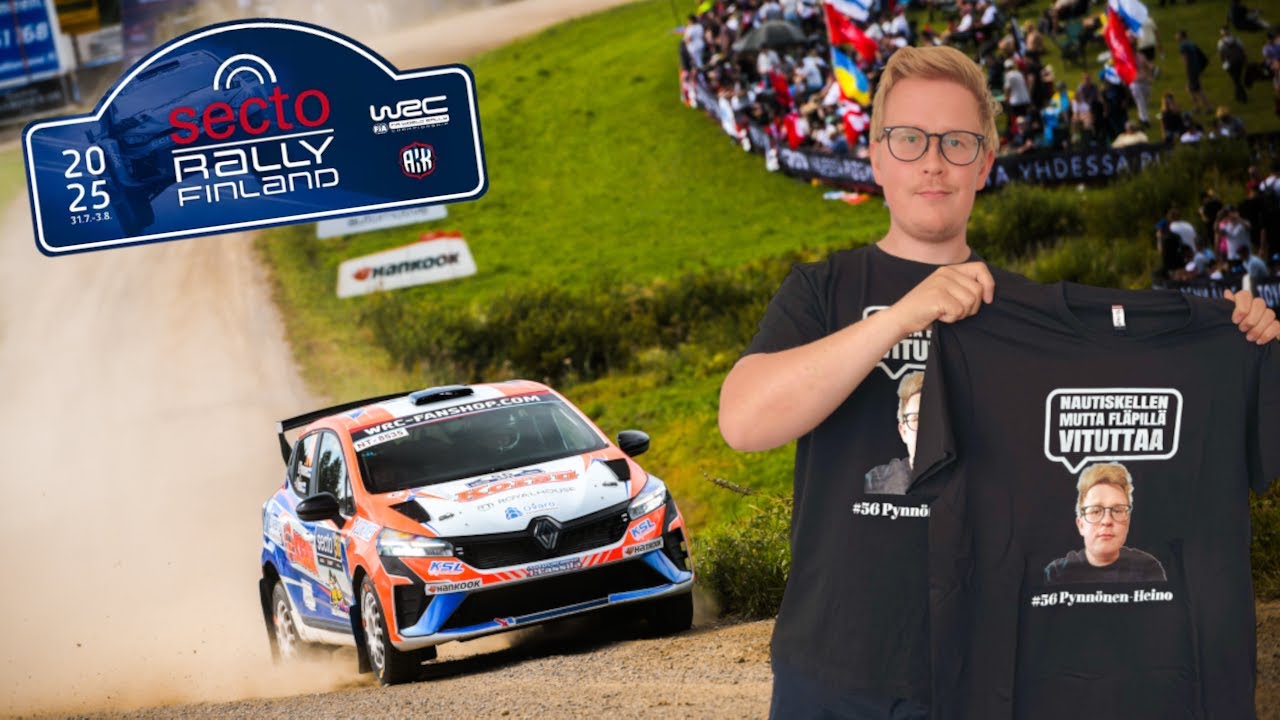 Nautiskellen? | Secto Rally Finland 2025 RalliVlog | Ville Pynnönen - Niklas Heino