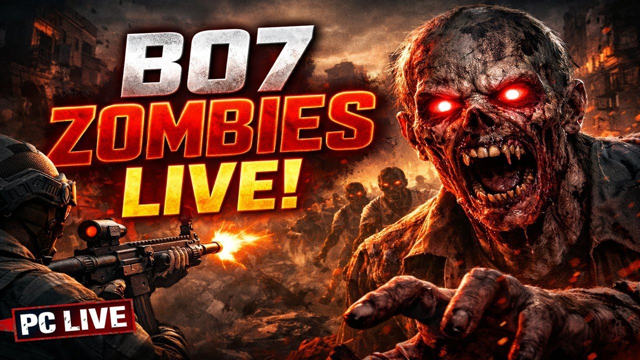 BO7 Zombies LIVE — Surviving the Horde