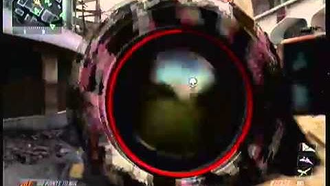 Lucky No-Scope With DSR-50 On Overflow (Call Of Duty Black Ops 2 Gameplay By Smaw Vanox)