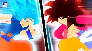 Gt Goku Vs Goku Dragonball Hyper Episode 2