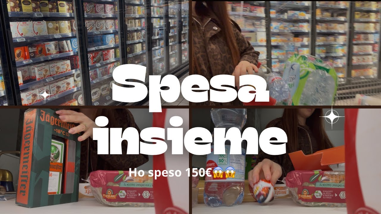 Vi Porto con me a fare la spesa🩷 svuota spesa