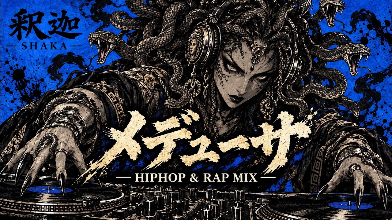 釈迦Playlist】🐍 メデューサ、美貌と石化。｜和風 Japanese HipHop