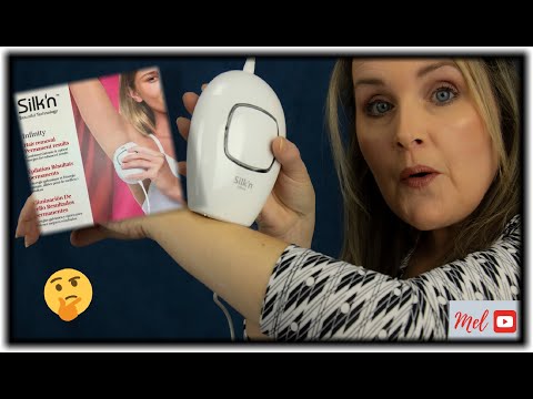 NO MORE SHAVING?? SILK'N INFINITY! At Home Permanent Hair Removal Device | First Impression