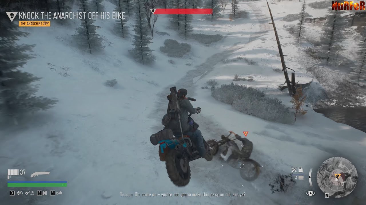 DAYS GONE - The Anarchist Spy ( Easy and Lazy Ways ) Hard Difficulty on PC