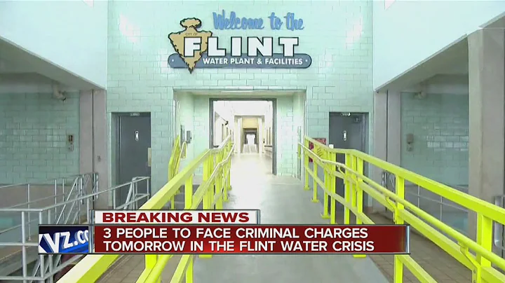 Three to face charges in Flint water crisis