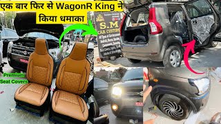 WagonR Premium Seat Covers | 2024 CNG WagonR Modified | Maruti Genuine Accessories, Android,Damping