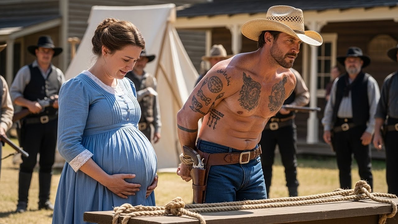 Pregnant Widow Buys Broken Cowboy at Auction… But He Gives Her a Love She Never Expected