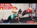 30 Min HIIT Kettlebell Workout for Fat Loss & Strength - Kettlebell Training Exercises for Men Women