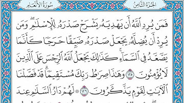القران كامل بصوت الشيخ الشيخ فارس عباد - سورة الانعام - الجزء الثامن