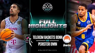 Telekom Baskets Bonn v Peristeri bwin | Quarter-Finals Full Highlights | #BasketballCL 2023