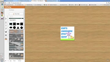How To Make a Blog Button or Etsy Banner Using PicMonkey
