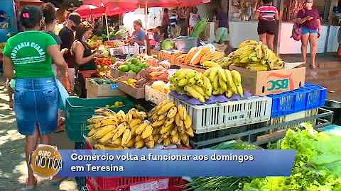 O que funciona no final de semana em Teresina?