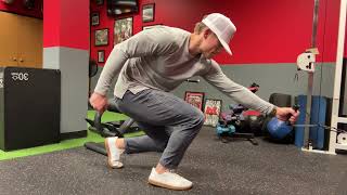 Split Squat Row