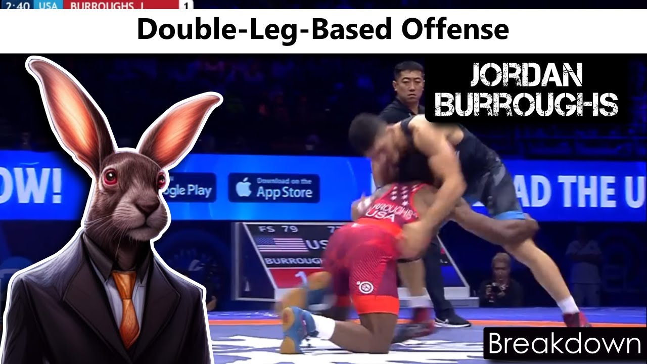 Jordan Burroughs Double Leg Offense