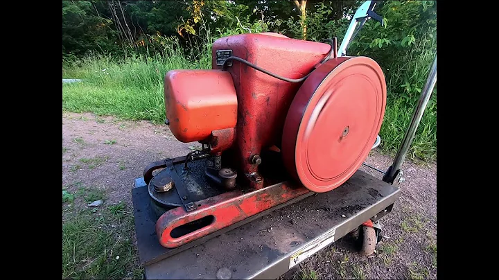 1947 International Harvester Model LB Throttle Govern Engine