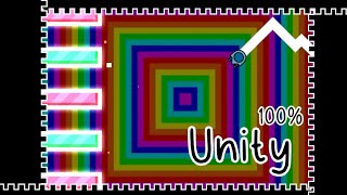 Unity by TriAxis [Insane] 100% all coins on mobile geometry dash #рекомендаци #geometrydash #рек