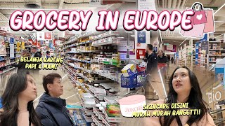 GROCERY SHOPPING DI EROPA !! BELANJA SKINCARE , MAKANAN , DAN BERBURU MIE INSTANT || EROPA VLOG. 7