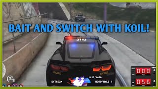 POV of Officer Dan, Raymond & Otto on Doing A Bait And Switch With Koil | GTA 5 RP NoPixel 3.0 screenshot 2