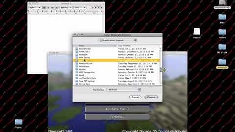 Installing Mods on Mac OS X 10.5 [MineCraft] prt 1