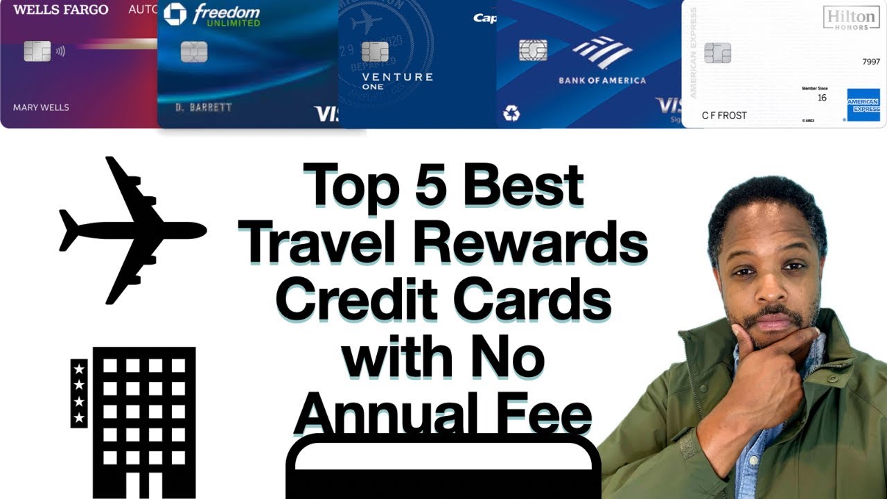 Top 5 Travel Credit Cards with NO Annual Fee |Best Credit Cards for ...