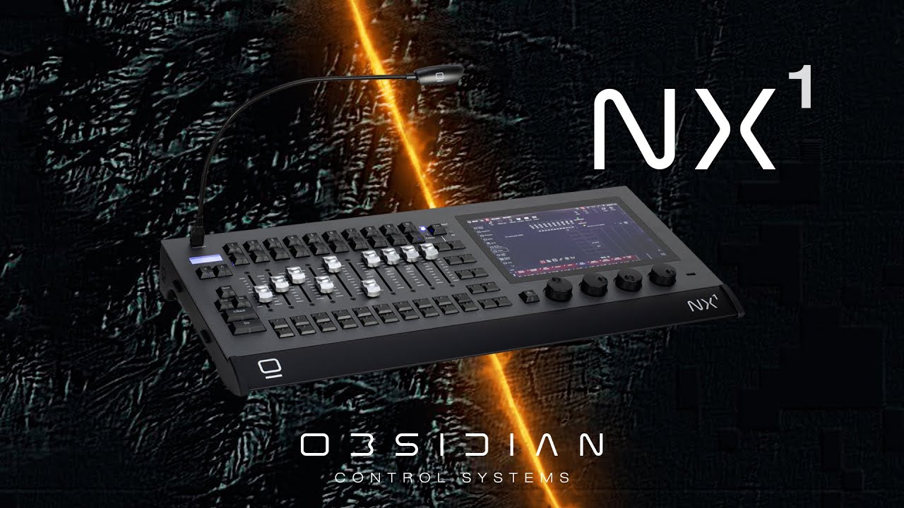 syv Vandret linned Obsidian NX1 - 8 Universe, 10 Playbacks, ONYX Lighting Console - Truth  Seeker Productions/GearTechs.com