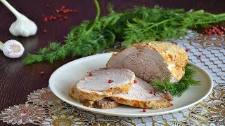 Буженина из свинины в фольге Буженина из свинины в фольге