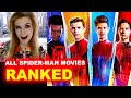 Spider-Man Movies RANKED Best to Worst - Tom Holland, Miles Morales, Tobey Maguire, Andrew Garfield