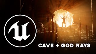 Create A Cave and Light Rays in Unreal Engine 5.4 Environment Tutorial