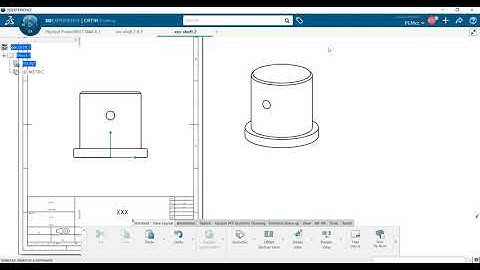 begin with 3Dexperience drafting n 1 shaft