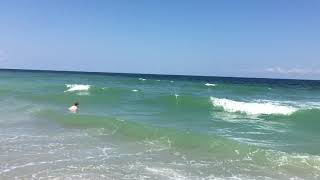 Swimming at Myrtle Beach, SC