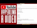 How To Hyperlink A YouTube Video 2025 Full Guide How To Hyperlink A YouTube Video 2025 Full Guide