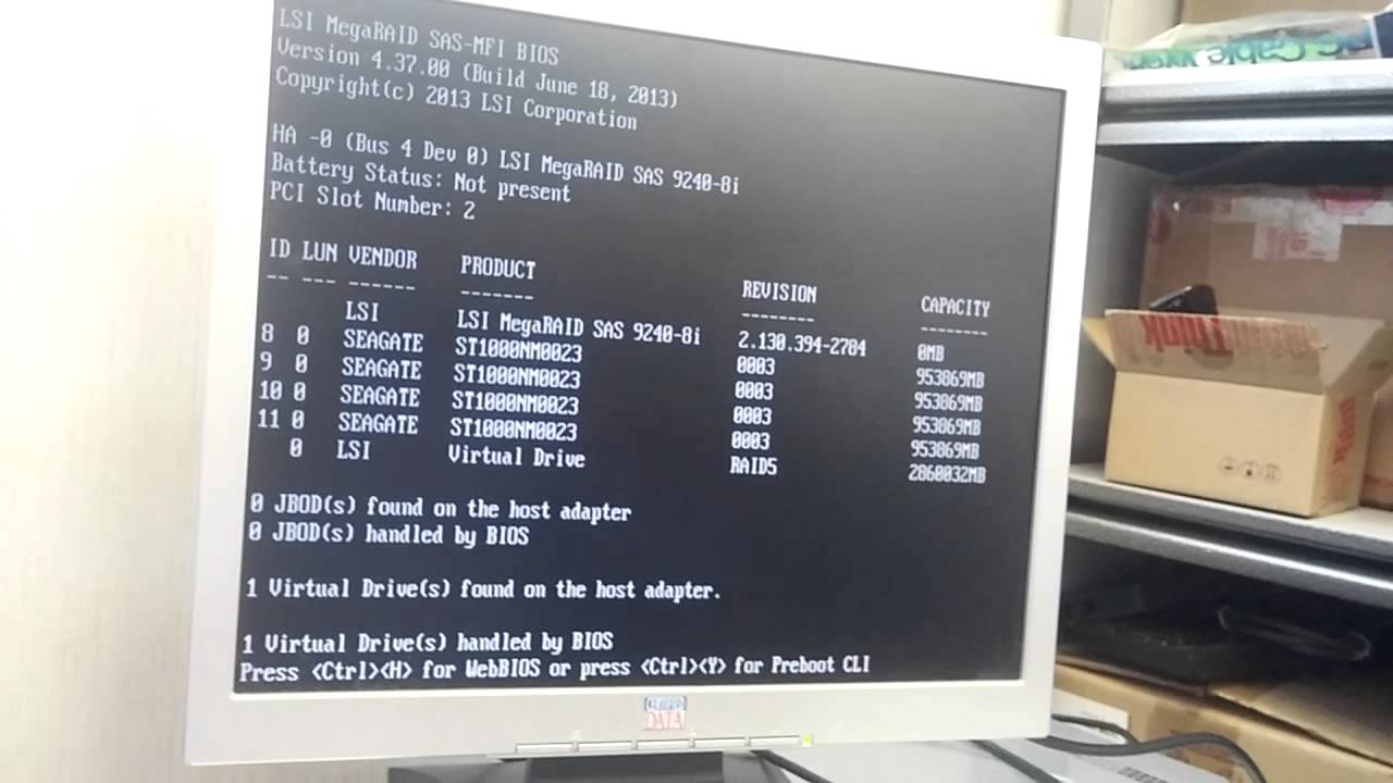 Thinkserver RD 340 unbox & quick setup(10)